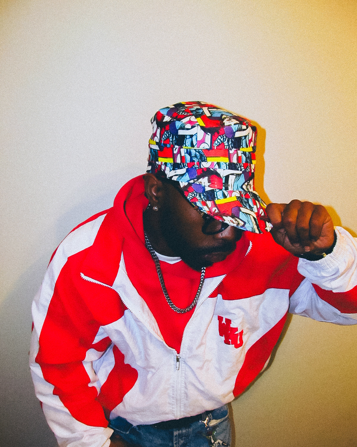 Smoker All Over Print Denim Hat