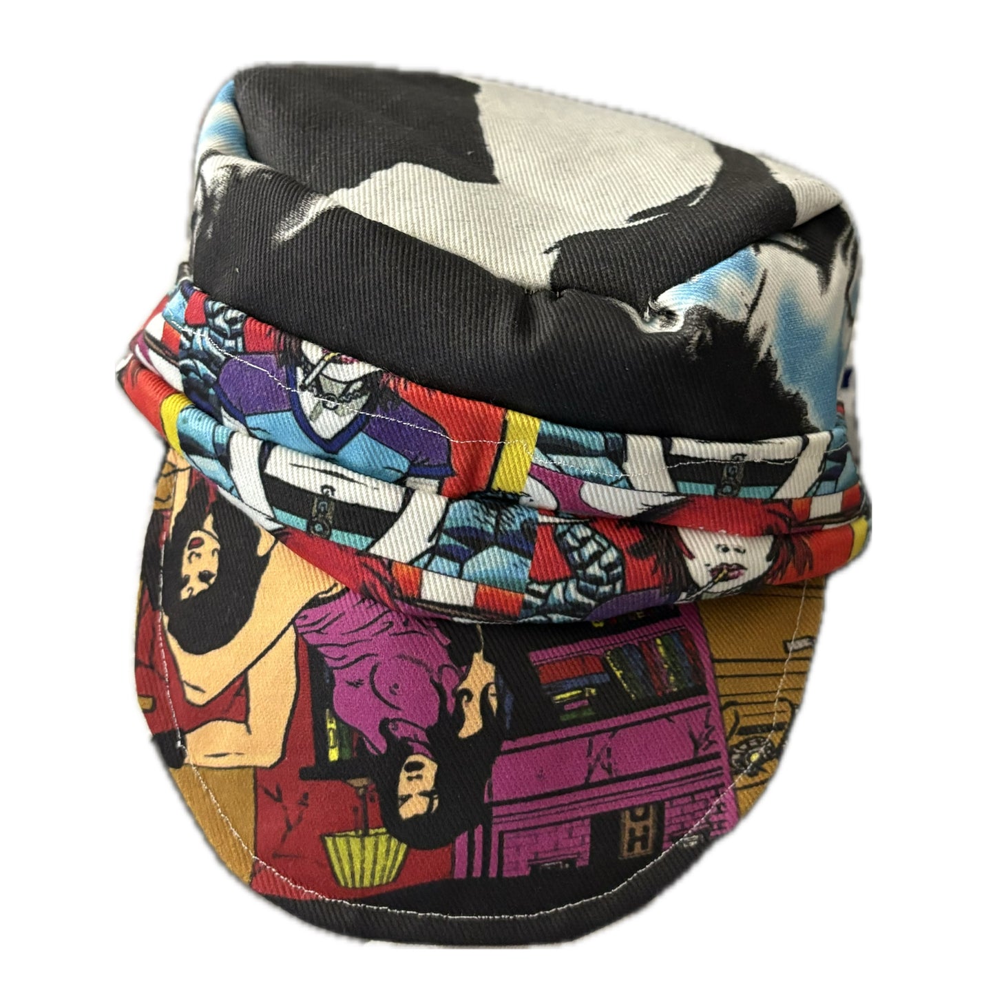 All Over Print Denim Hats