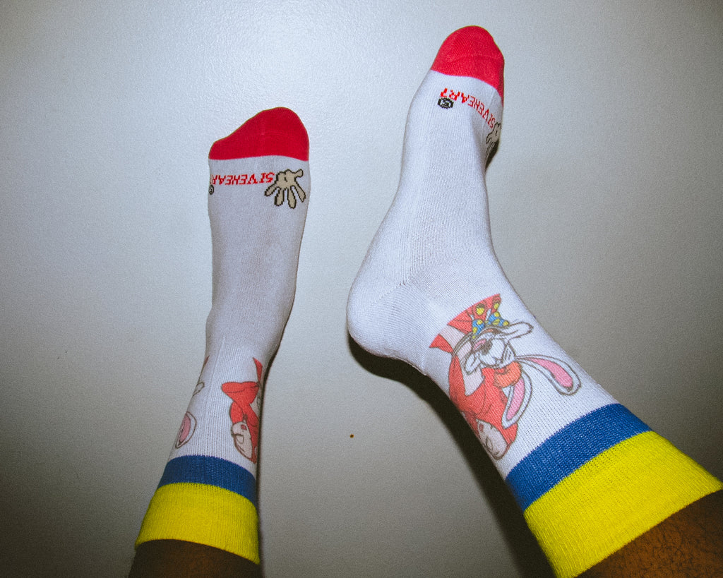 Roger Rabbit Multi Color Socks