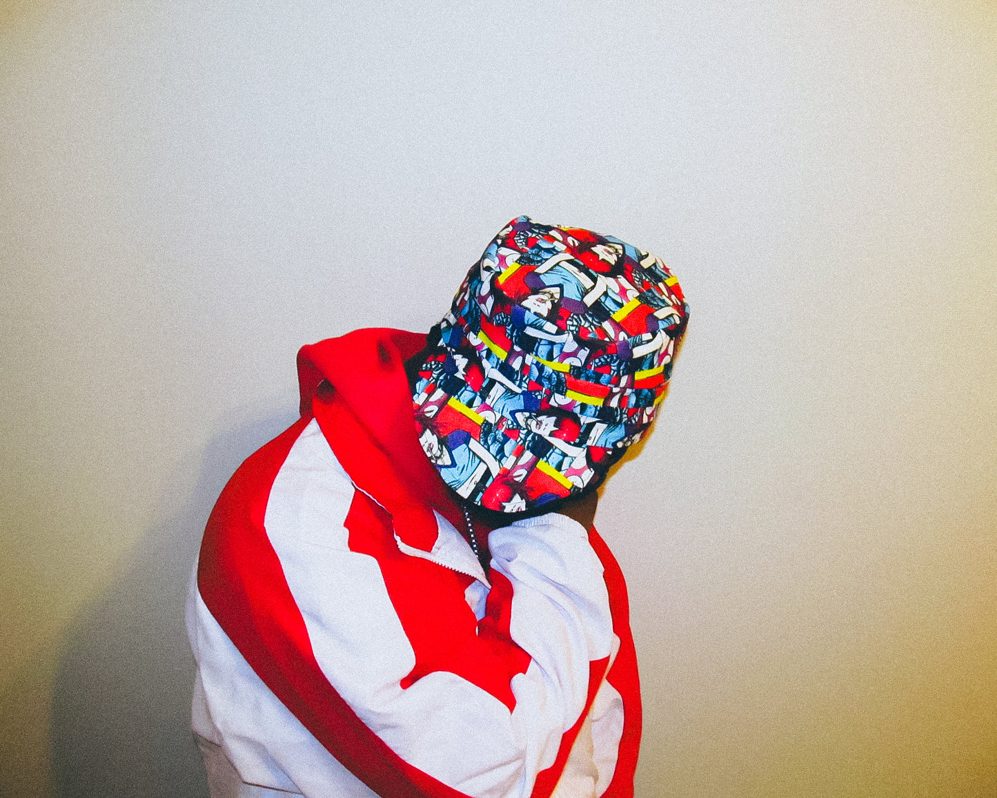 Smoker All Over Print Denim Hat