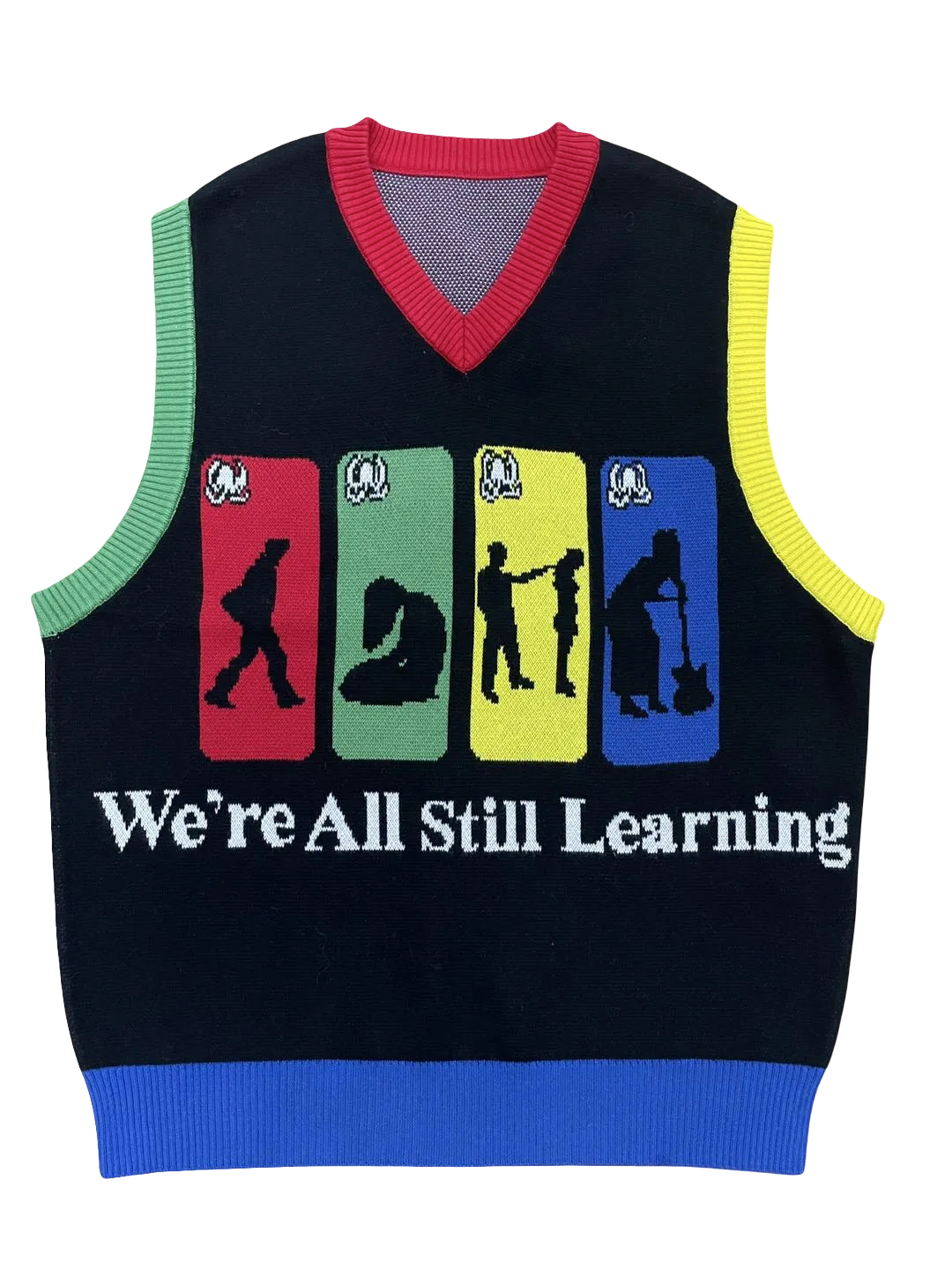 We’re All Still Learning Knitted Vest